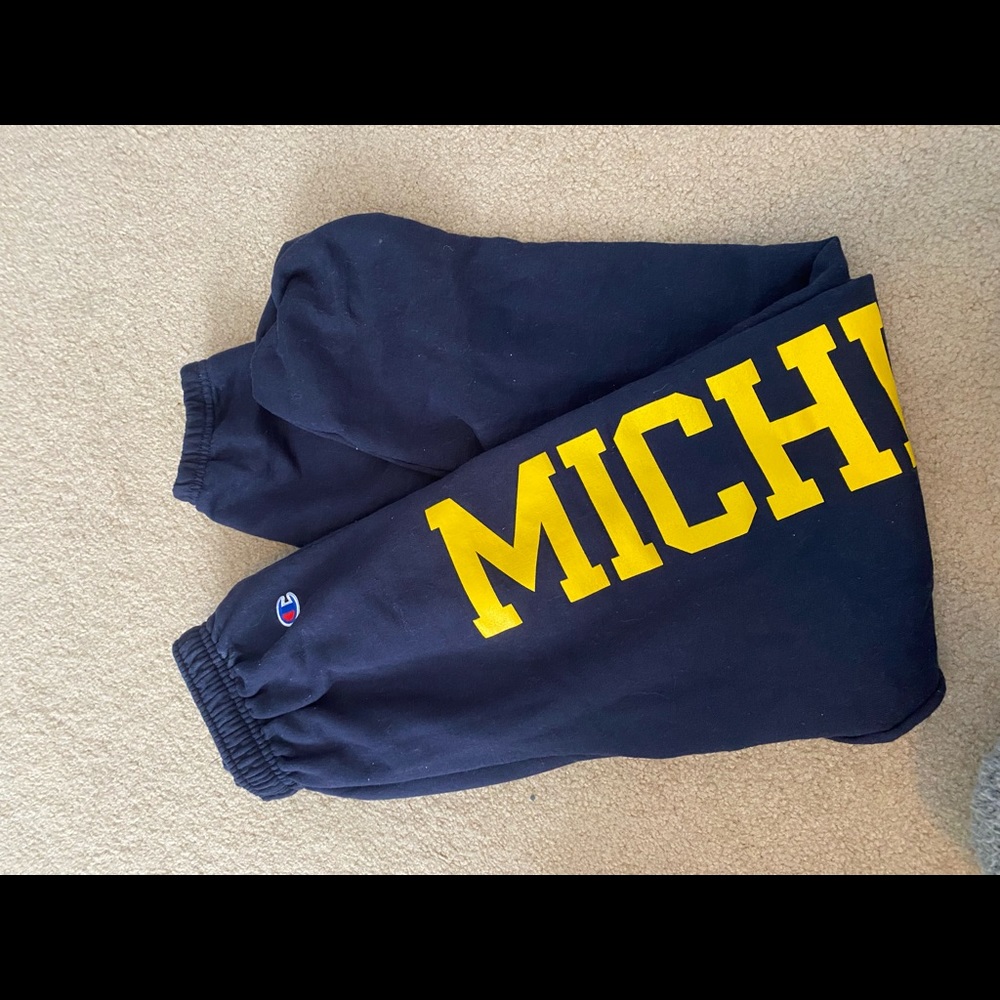 Champion michigan sweatpants